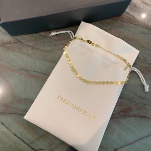 Park & Buzz gold choker necklace